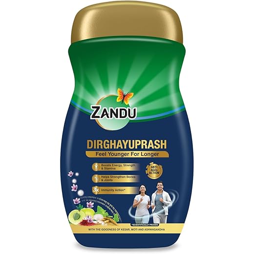 Zandu Dirghayuprash Anti Age Action with Vayasthapan Mahak