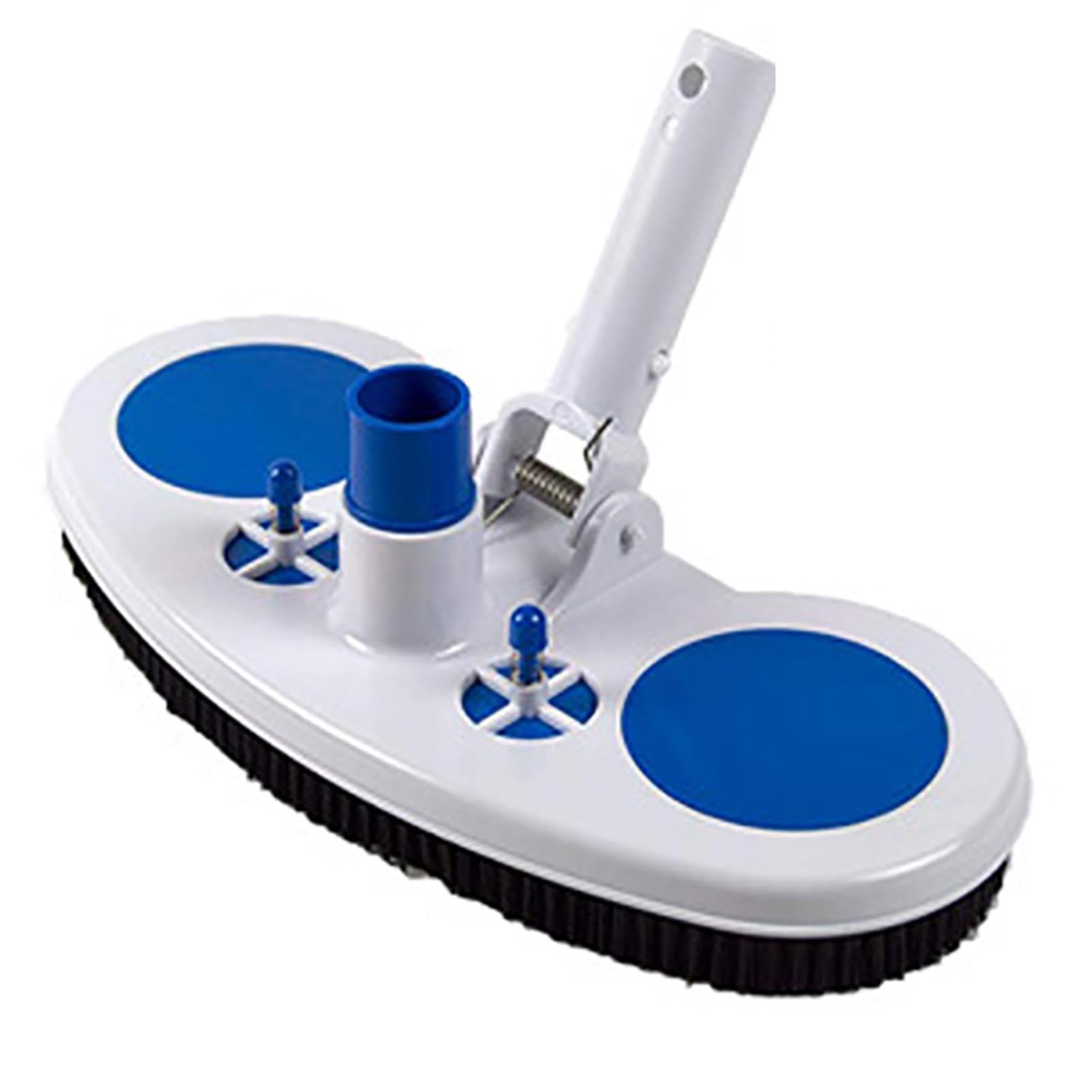 Tête d'aspirateur de Piscine rectangulaire, aspirateur de Piscine Manuel avec Poils latéraux, aspirateur de Piscine pour piscines creusées et Hors Sol, sans Poteau ni Tuyau, équipement de Nettoyage