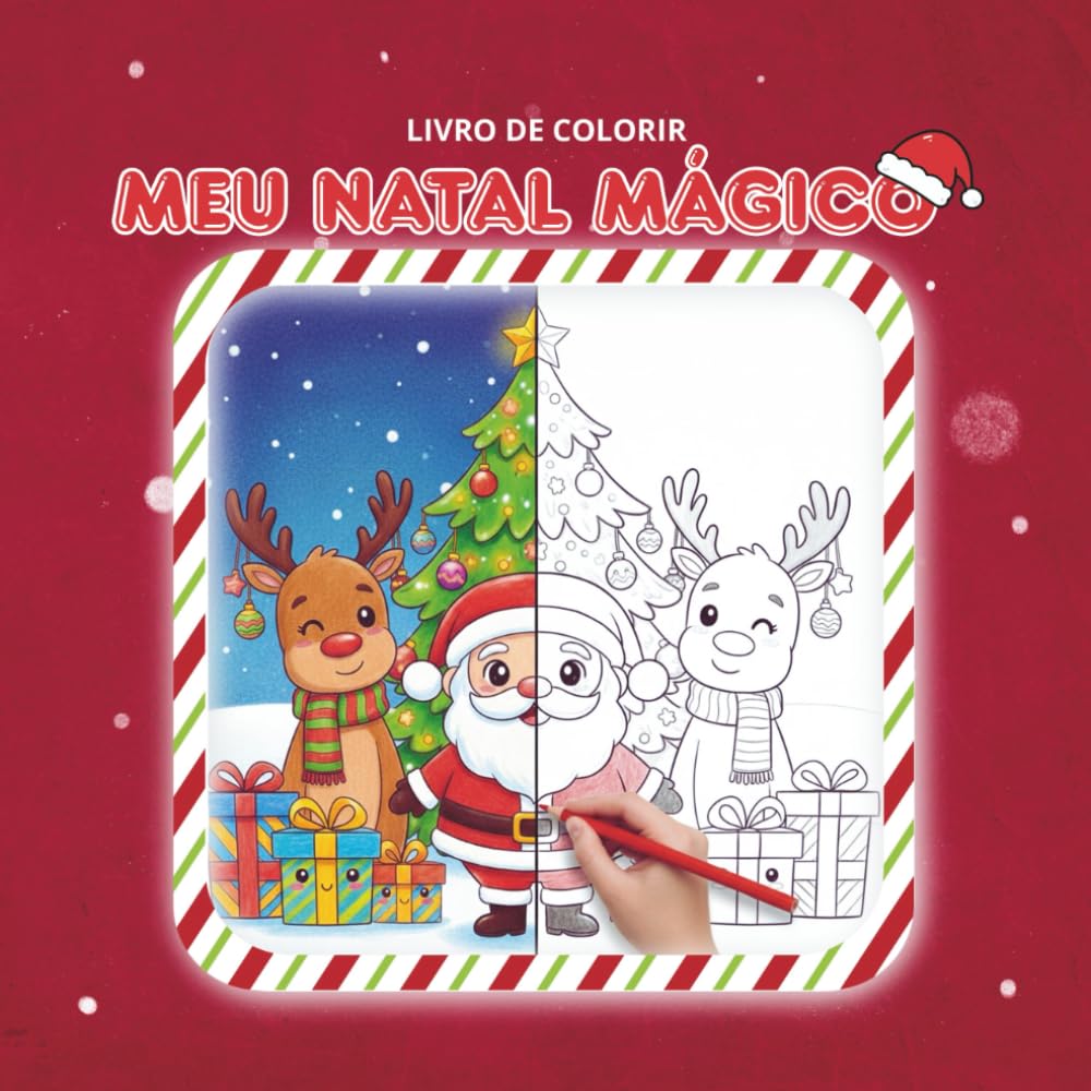 MEU NATAL MAGICO: LIVRO DE COLORIR