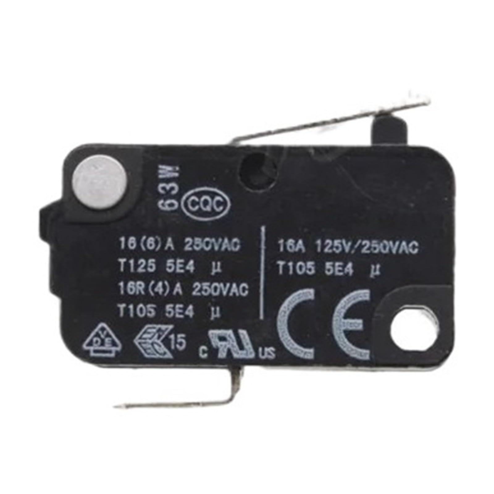 Micro switch KW9 haute capacité 16A contact NO fin de course 2pin