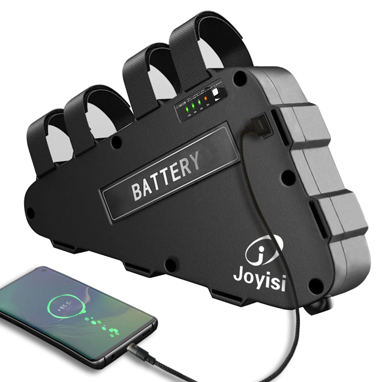 Joyisi Ebike Battery 48V 15AH Electric Bike Battery and BMS Protection Board for 100W-100…
