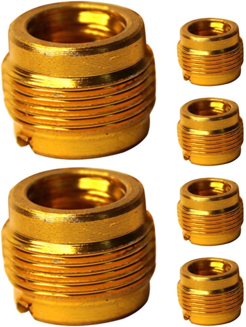 6pcs Microphone Stand Adapter Nuts 3/8 to 5/8 for Boom