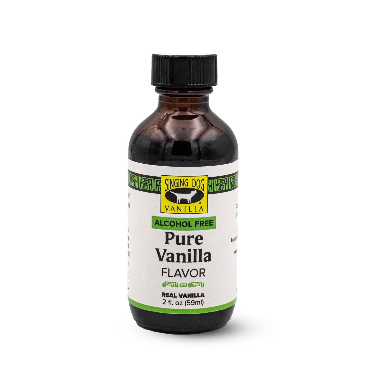 Singing Dog Vanilla, Pure Vanilla Flavor, Alcohol Free, Farm Grown , 2 fl oz