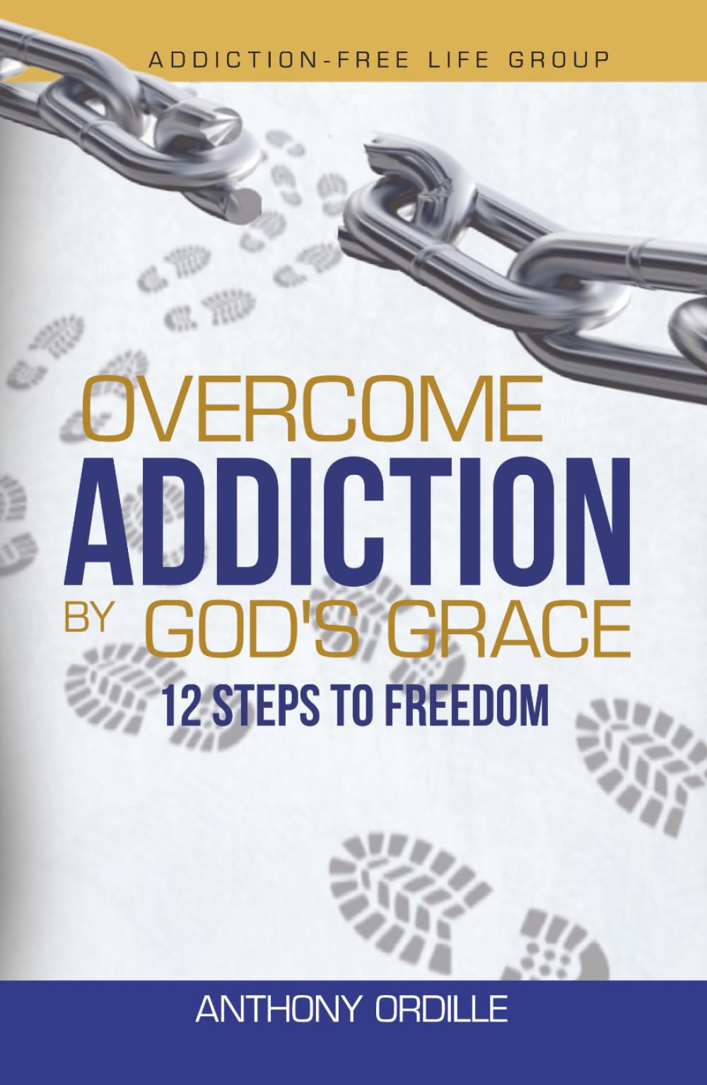 Overcome Addiction by God's Grace: 12-Steps to Freedom