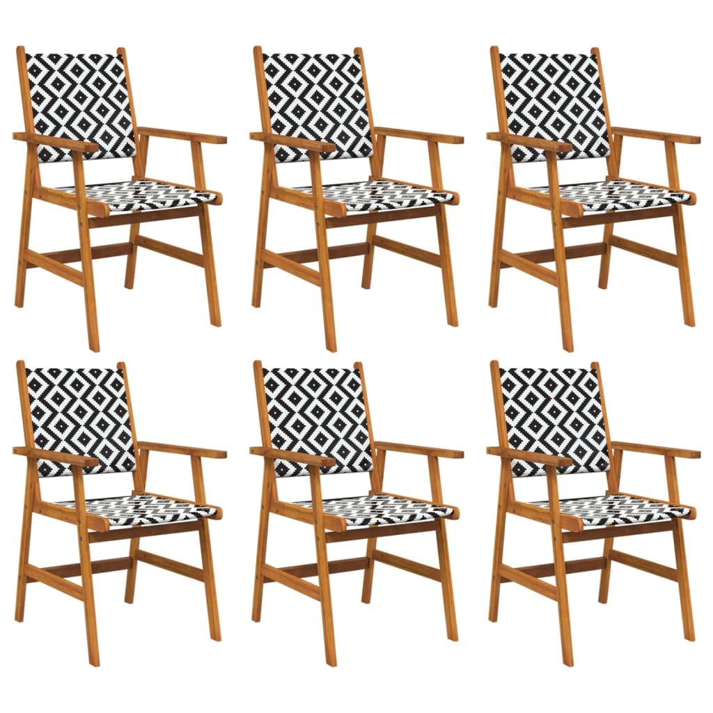 Chaise de jardin en acacia massif pour aménager une terrasse design