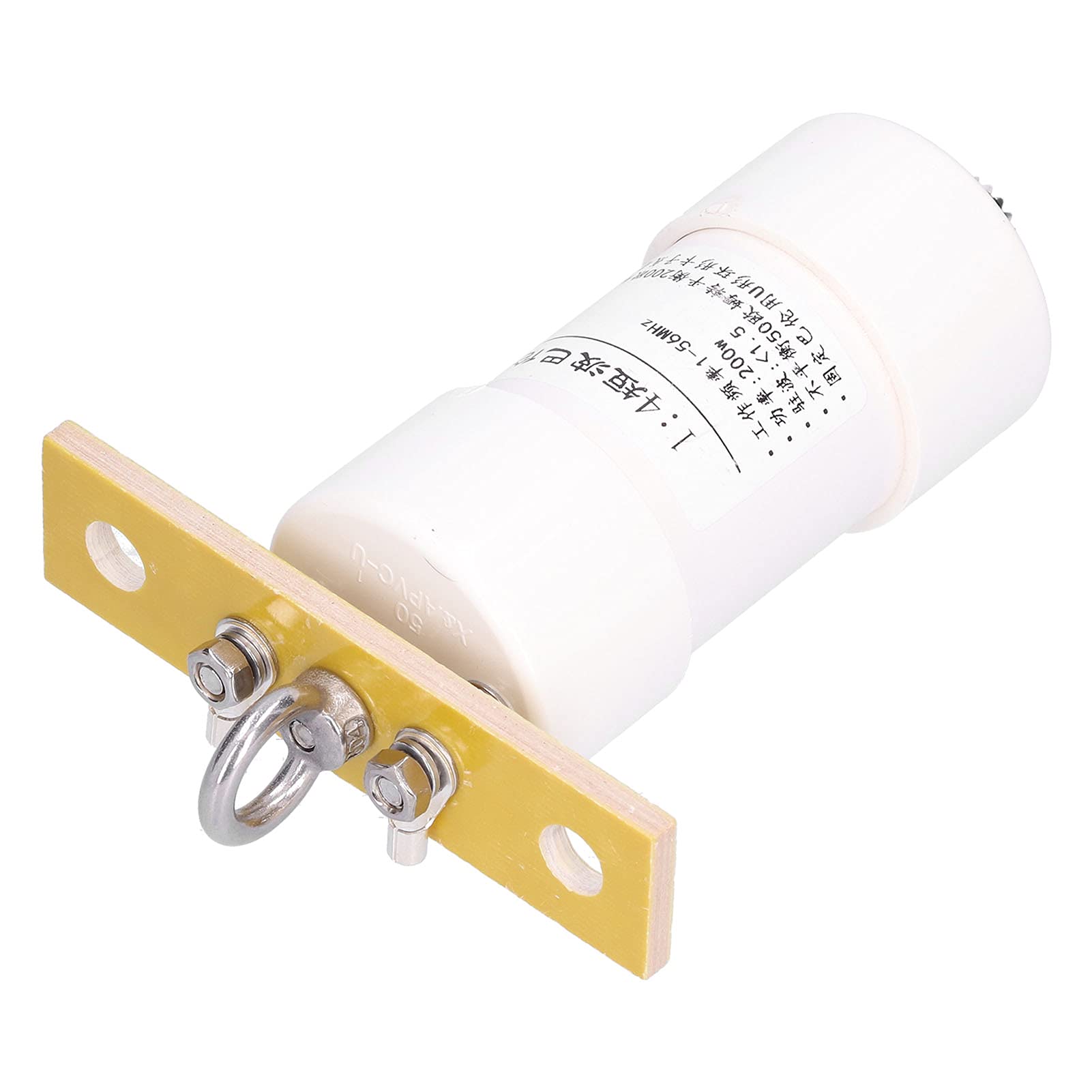 Eujgoov 1: 4 Balun, 200W 50Ω-200Ω Material ABS Adecuado 1-56MHz para antena de onda corta Winton