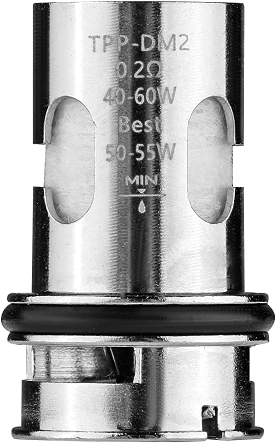 Official VOOPOO TPP Coils DM2 0.2Ω- 3 Pack (No Nicotine,No E Liquid)