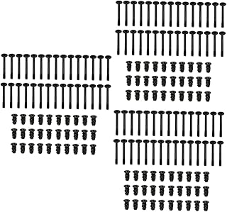 VILLCASE 180 Pcs Eyeglass Screws Laptop Screws Miniature Kits PC Case Screws Case Fans M.2 Screw Exhaust Fan Heat Sink Power Outlet Flat Case Fan Screw Screw for Case Fan Case Fan Screw Kit