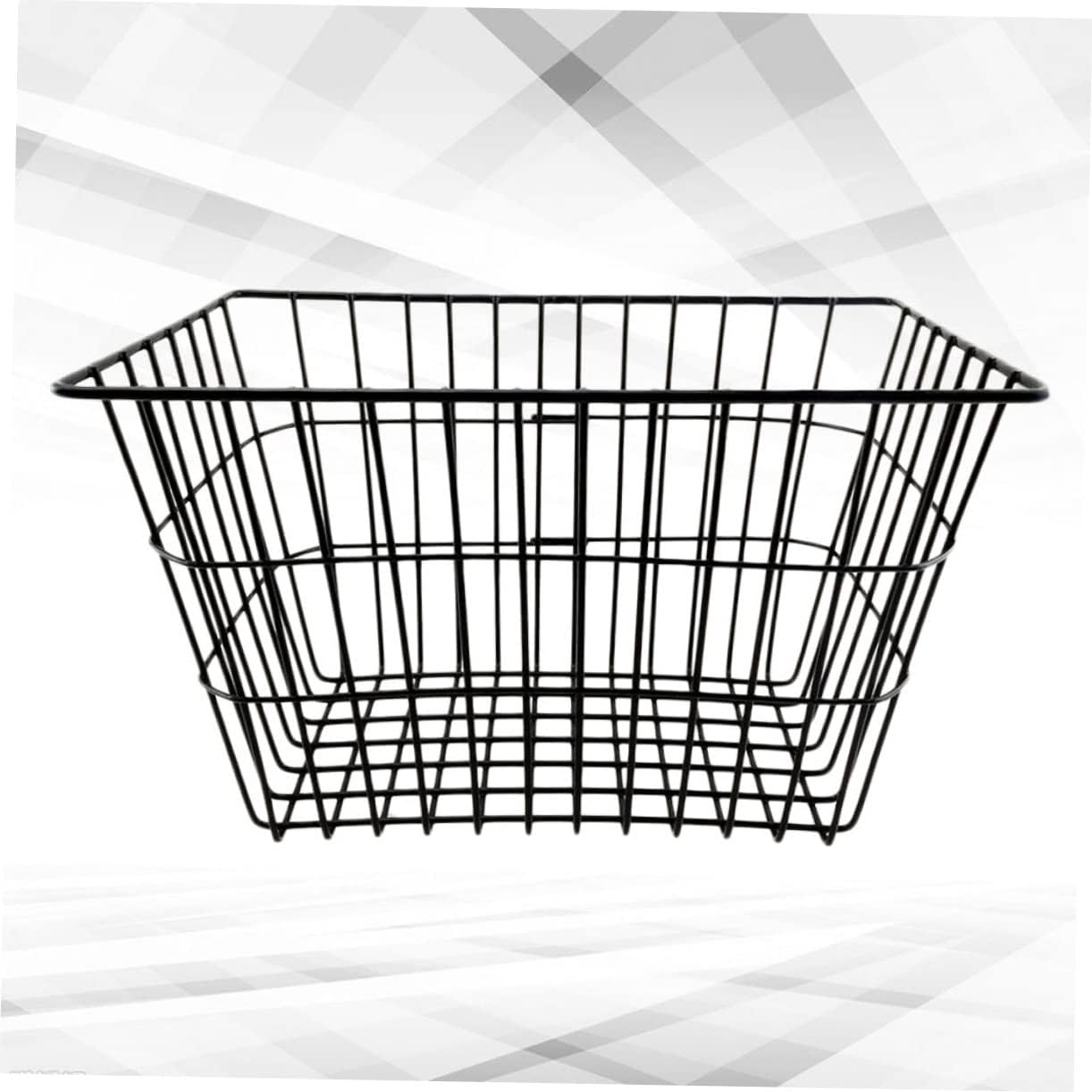 BESPORTBLE Bike Cargo Rack Basket Front Basket for Bicycle Removable Smooth Iron Material Comfortable Touch Easy Install Large Storage