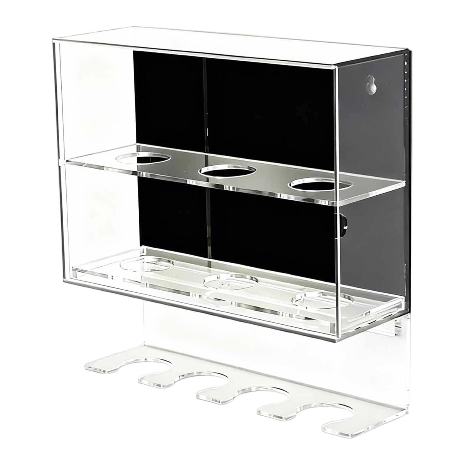 Caja Protectora Antipolvo De Acrílico para 6 Balones Y 4