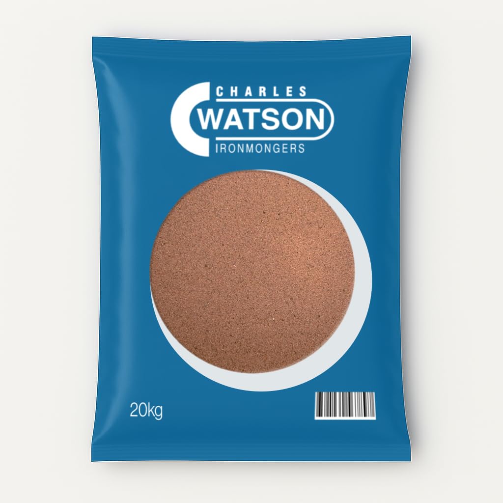 Charles Watson Kiln Dried Paving Sand - Fine-Grade Blcok Paving Sand, 20kg Bag