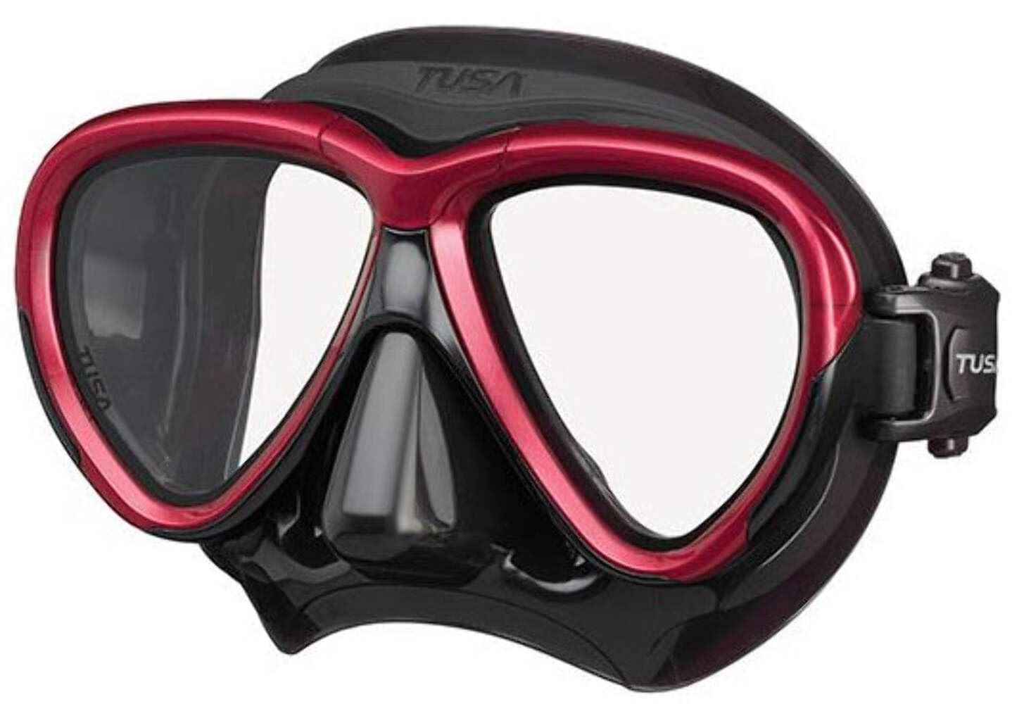 TUSA M2004 Intega Mask Black/Metallic Dark Red