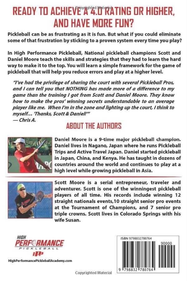 Miniatura 2 de High Performance Pickleball How To Reduce Errors, Improve Your Game, & Have More Fun