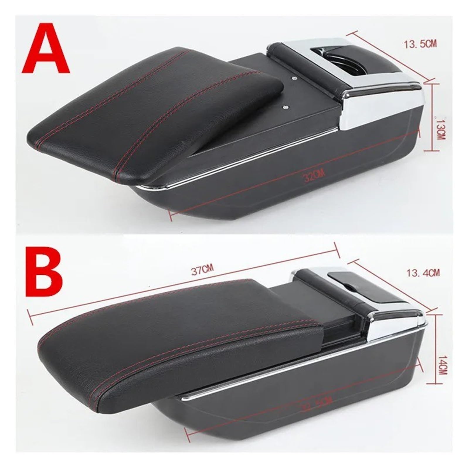per Dacia per Sandero per Logan 2 Box Bracciolo Portaoggetti Auto