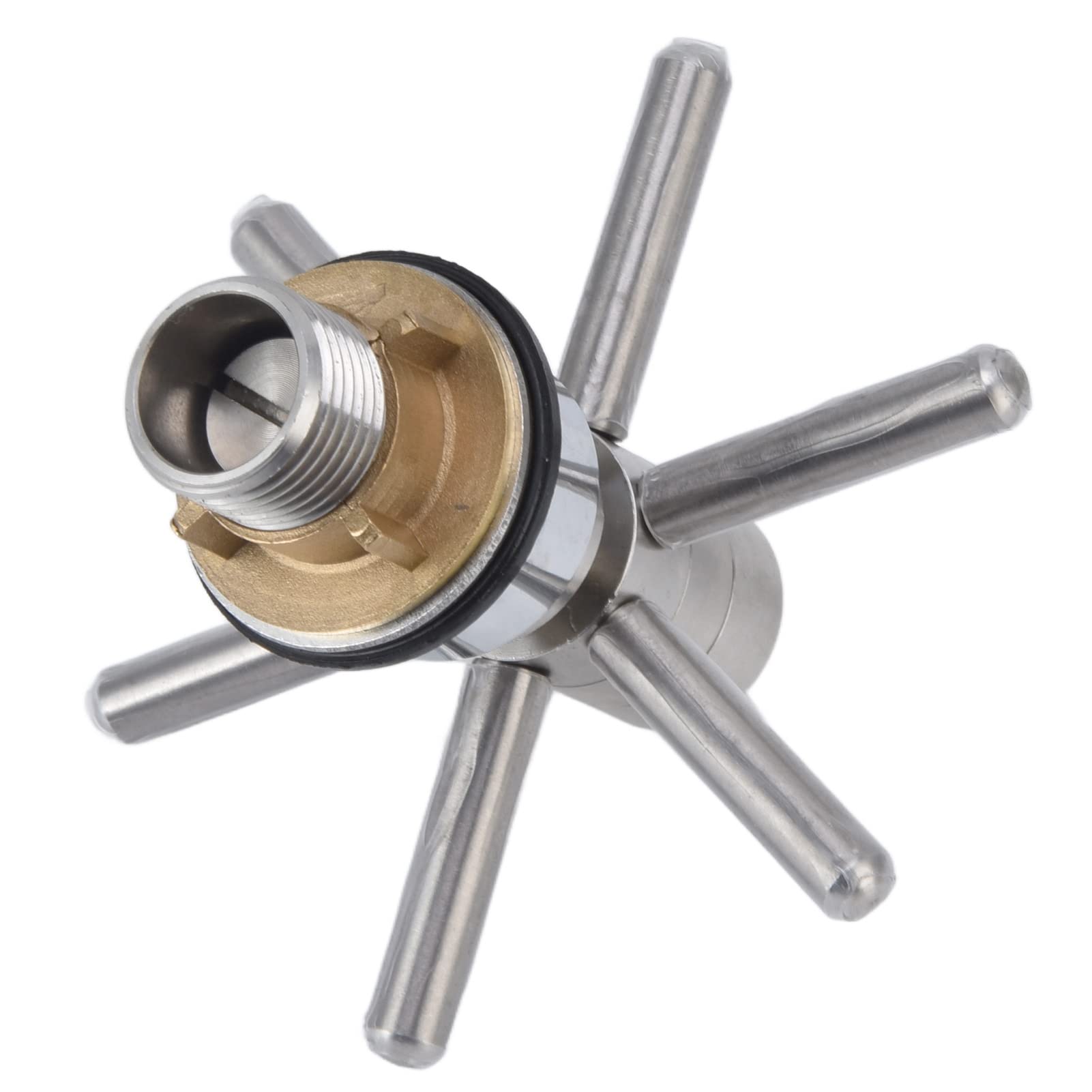 Grifo enjuagador de vidrio para fregadero de acero inoxidable, lavadora automática de vasos de vidrio para bares, restaurantes y cafeterías, cabezal enjuagador de vidrio que ahorra