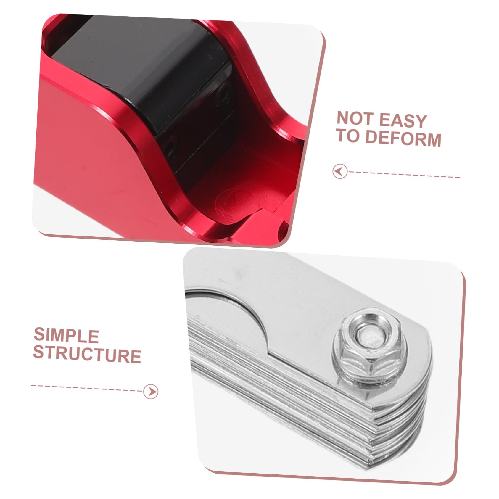 Sosoport Strumenti per Candele di Accensione per Auto con Misuratore di Distanza e Misuratore di Spessore delle Valvole Kit di Riparazione Filettature Maschi per Regolazione del Motore