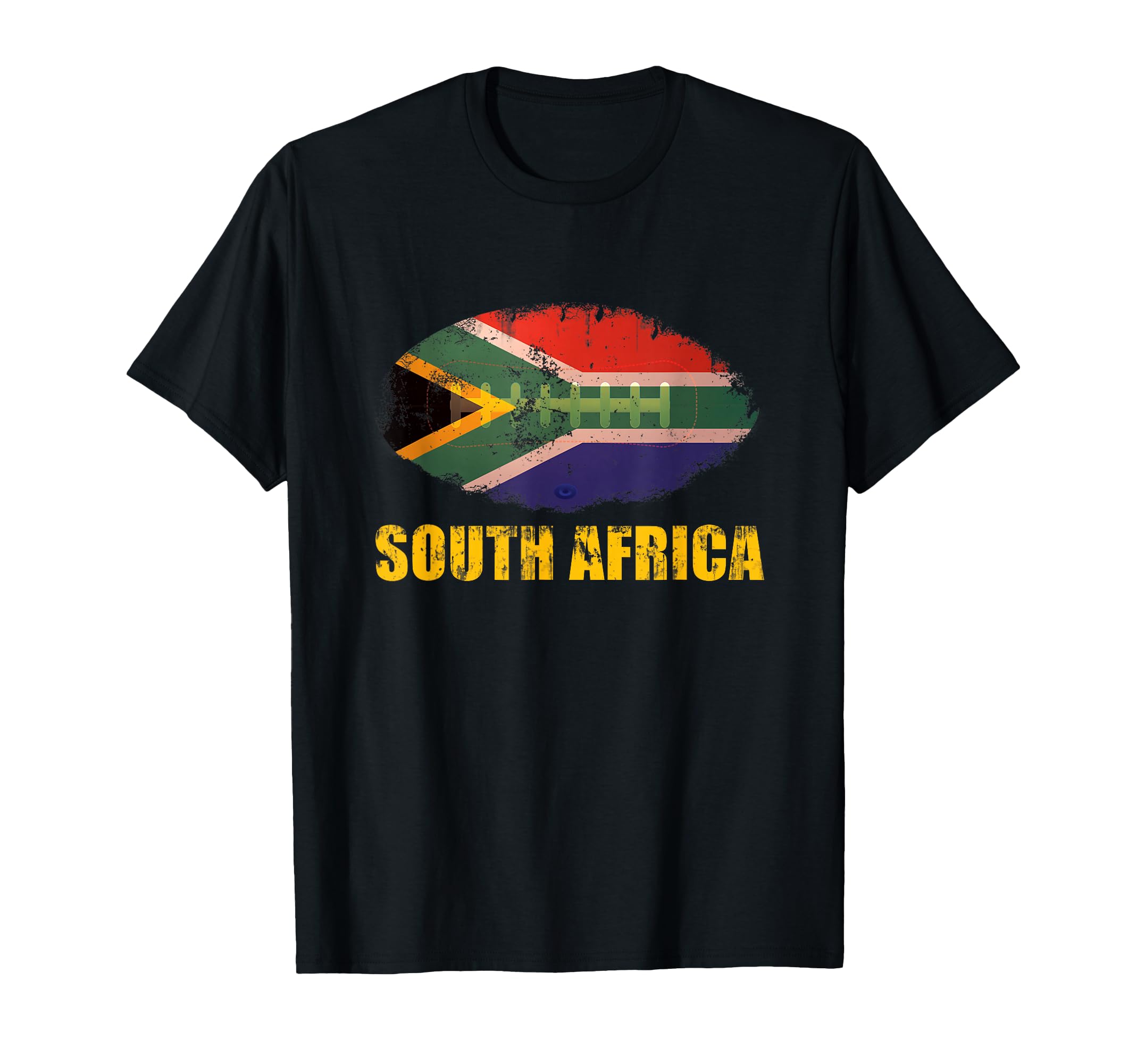Distressed South Africa Rugby Shirt T-Shirt