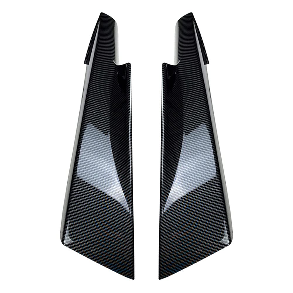 Cngjsa028 2 pcs Carbon Fiber Front Bumper Lip Corner Splitters for BMW E90 E91 LCI M-Tech 2009-2013