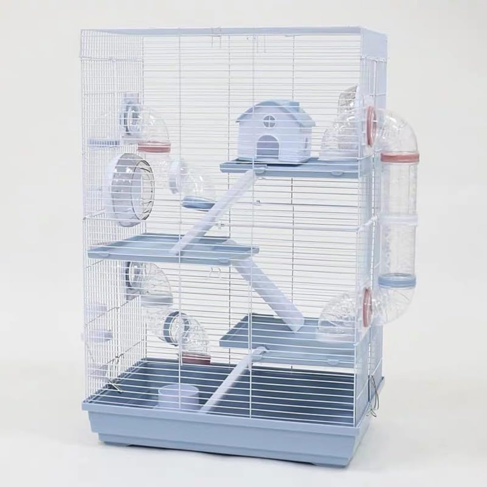 FandK 小動物 木製ケージ ハリネズミ FandK ハリネズミ2階建仕様完成