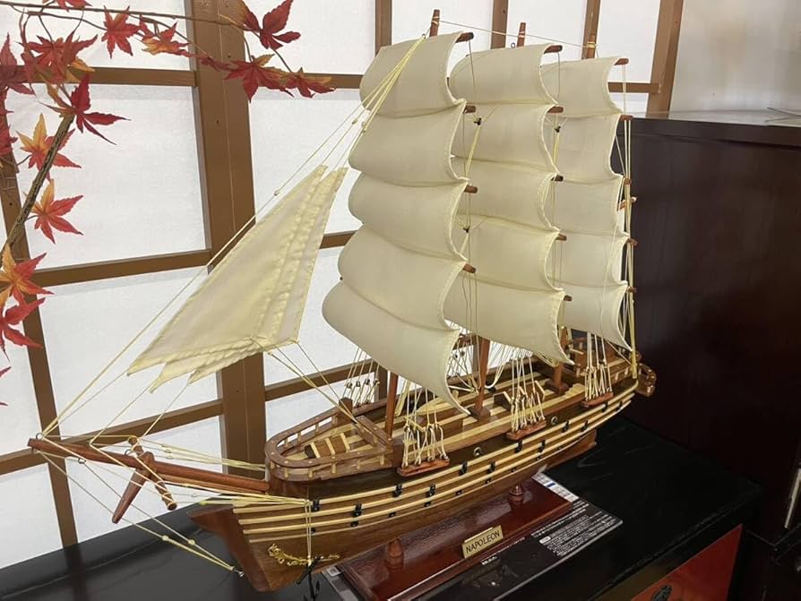 Amazon.co.jp: 帆船模型 ナポレオン NAPOLEON 船 モデルシップ