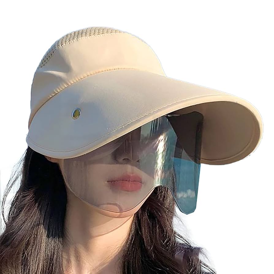 Amazon.co.jp: サンバイザーレディース、サングラス付き 全顔 Amazon.co.jp: サンバイザーレディース、サングラス付き 全顔