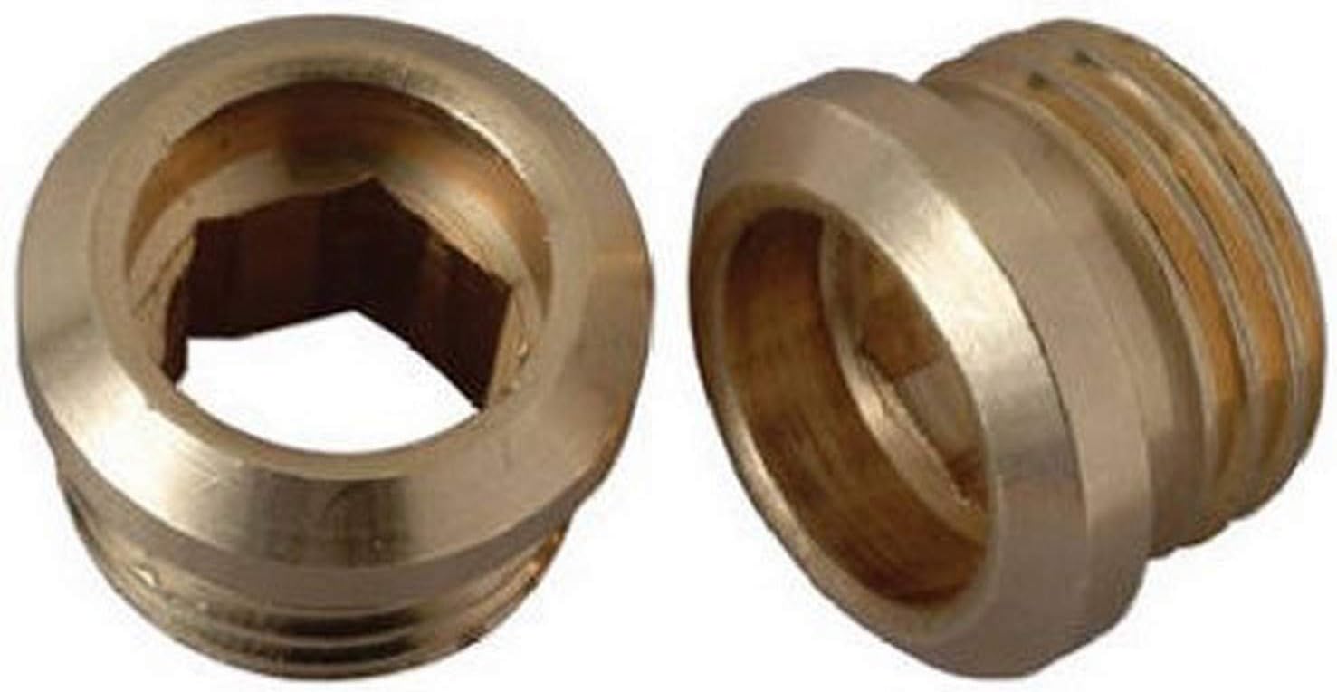 brass craft service parts scb1043x 10 Pack, 1/2 -Inch x 20 Thread, Brass Seat