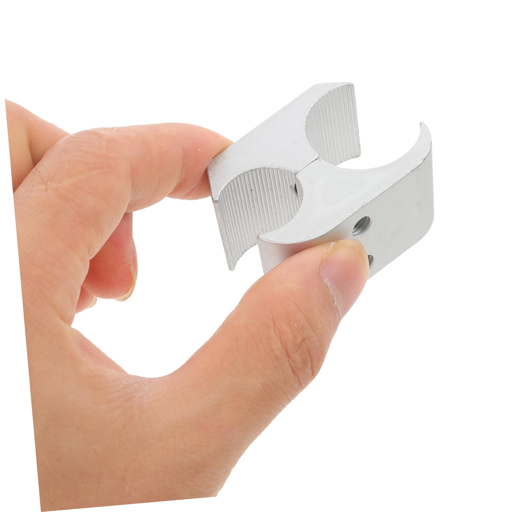 Beavorty Brackets Tube Clamp Versatile Wheelchair Pipe Clamp Accessory 19mm-25mm Pipe Clamp Holder for Walker Cane Holder Clamp