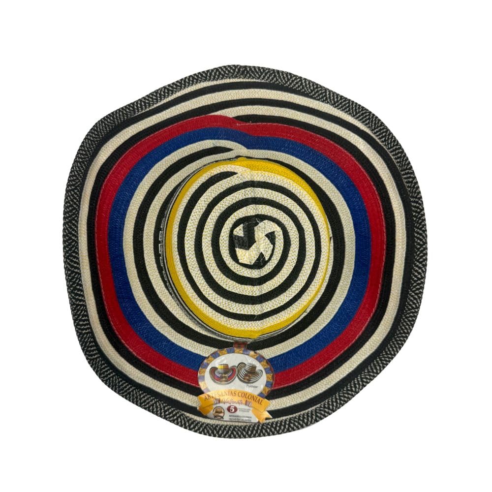 Sombrero Vueltiao Colombiano, Talla 5L, Unisex