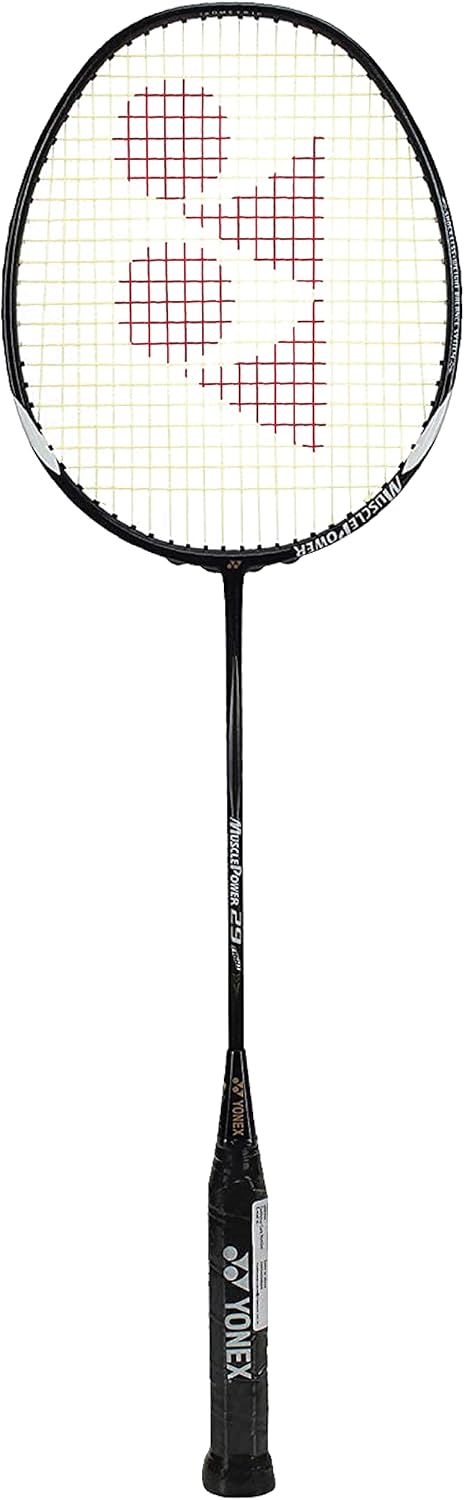 Badminton Racket Muscle Power Series with Full Cover High Tension Pre Strung Racquets