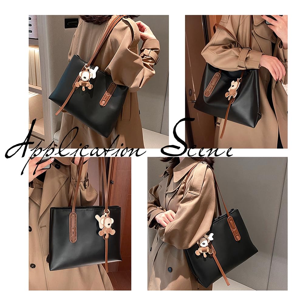 DIY Leder-Tragetasche Bastelset - Personalisierte Handtasche Nähen