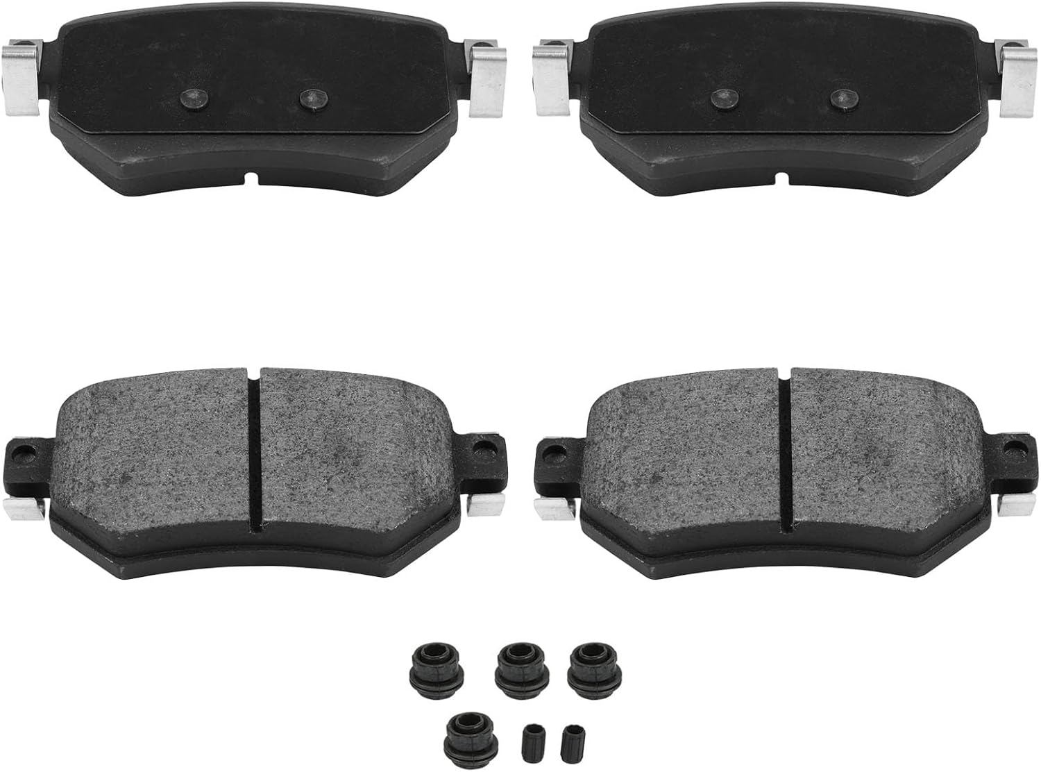 AUTOMUTO 4PCS Rear Ceramic Disc Brake Pads Set D1874 For Mazda 6 2016-2021