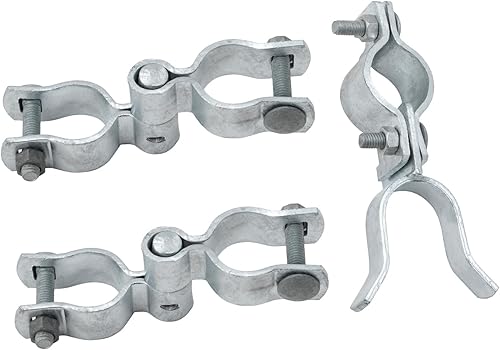 Kit de bisagra de puerta de enlace de cadena de 1-38 pulgadas y pestillo de puerta, incluye bisagra de marco de puerta de 1-38 pulgadas (2 piezas),