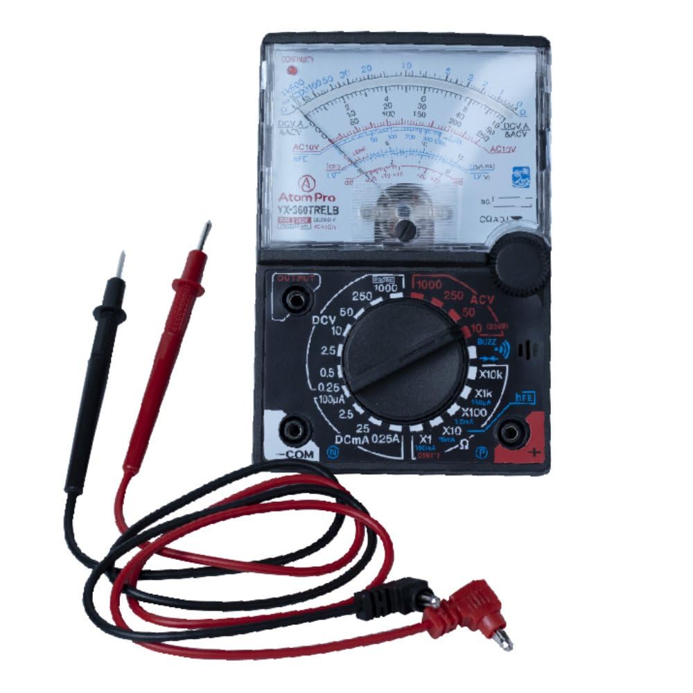See full amazon price history chart for Gilhot® YX-360TRE-L-B Analog Multitester - Precision Voltage, Current, Resistance Measurement Tool Gilhot® YX-360TRE-L-B Analog Multitester - Precision Voltage, Current, Resistance Measurement Tool (B08CCXBBYP) Amazon Price History, Amazon Price Tracker