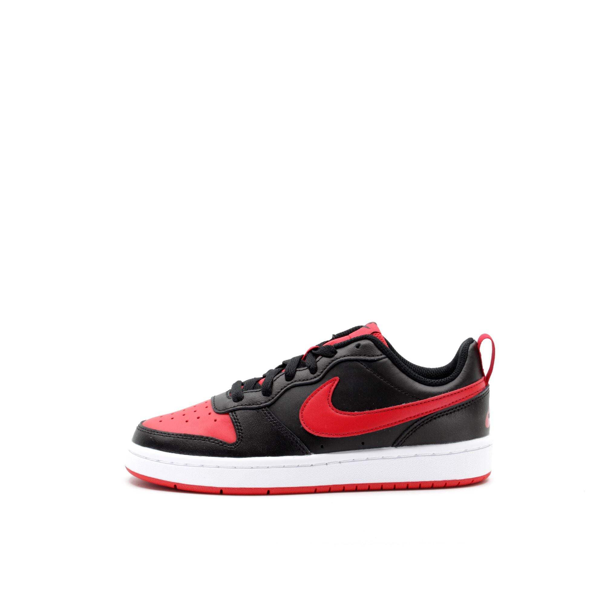 Amazon | Nike Court Borough スニーカー ボーイズ ブラック