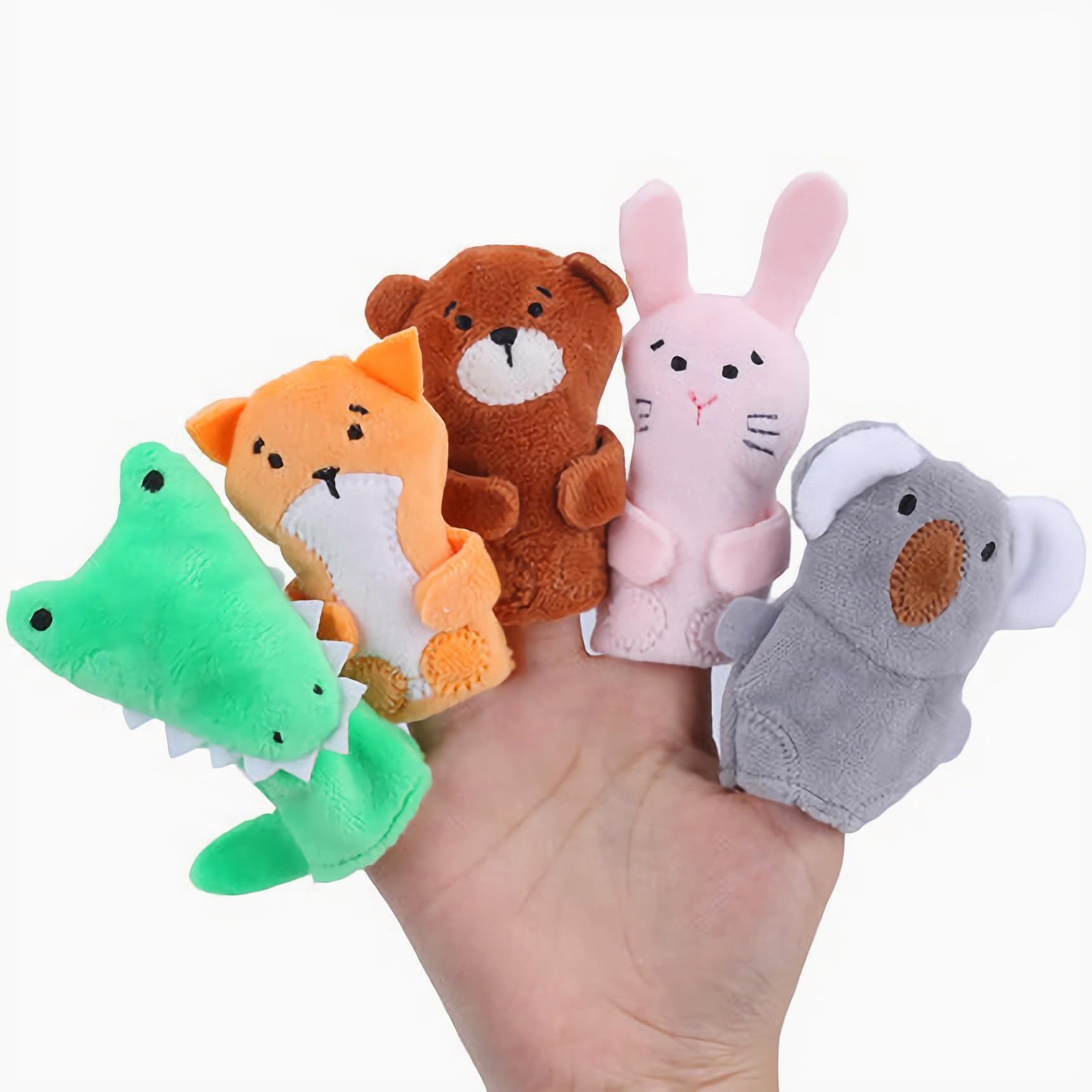 LOMTRATS 2024 Finger Puppets,Cute Soft Finger Puppets for Early Education,Entertaining,Bedtime Stories,Novelty Toys,Children's Gifts.
