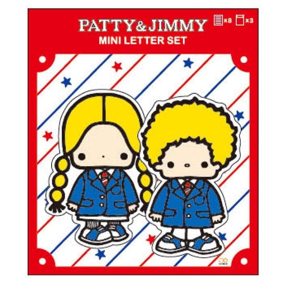 サンリオ♡パティ&ジミー キャラクター大賞 ミニレターセット 2019年 Amazon.co.jp: サンスター文具 サンリオ レターセット