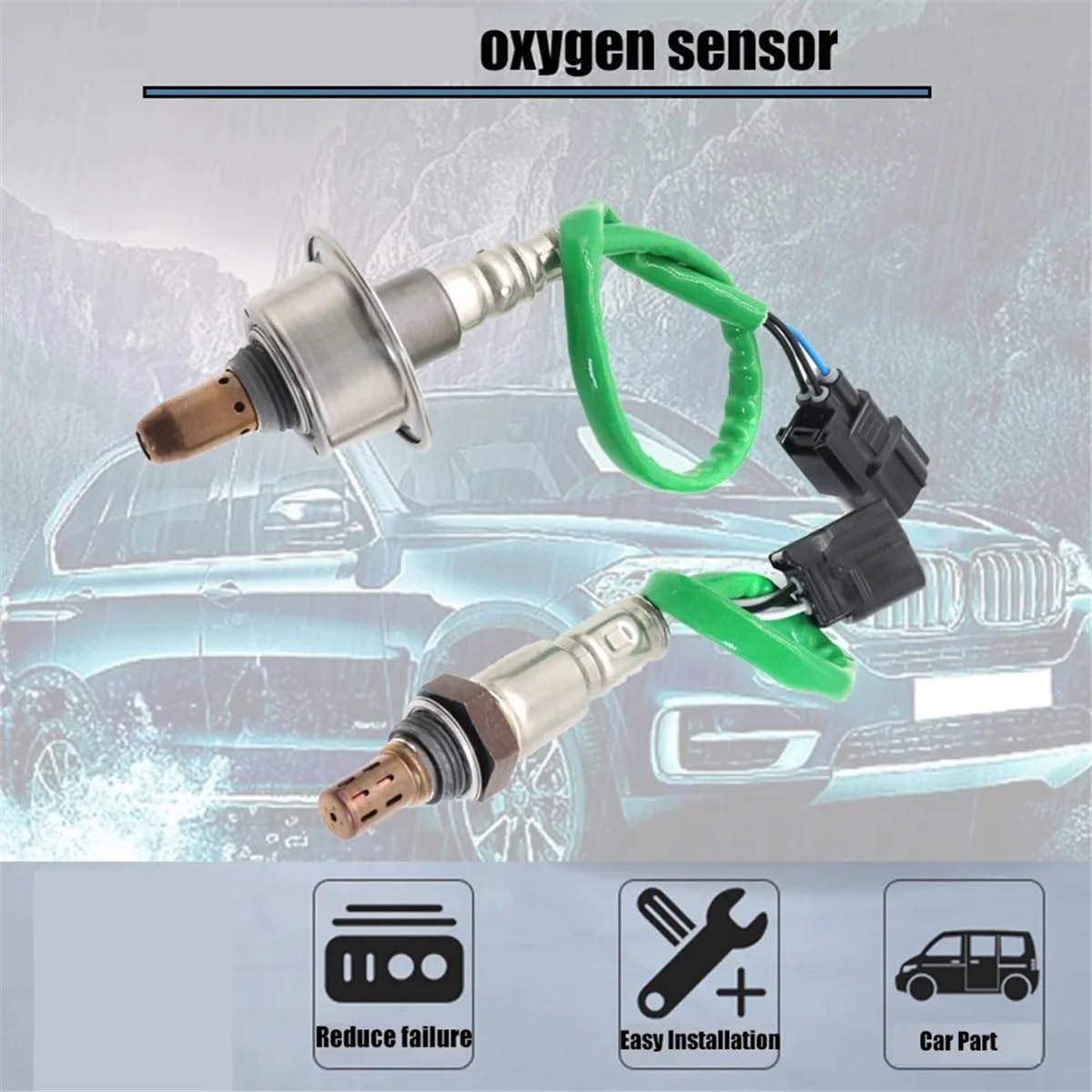 sensor de oxígeno Para Hon&da 2.4L TSX 2.4L Sensor de oxígeno de gases de escape Arriba + Oxígeno O2