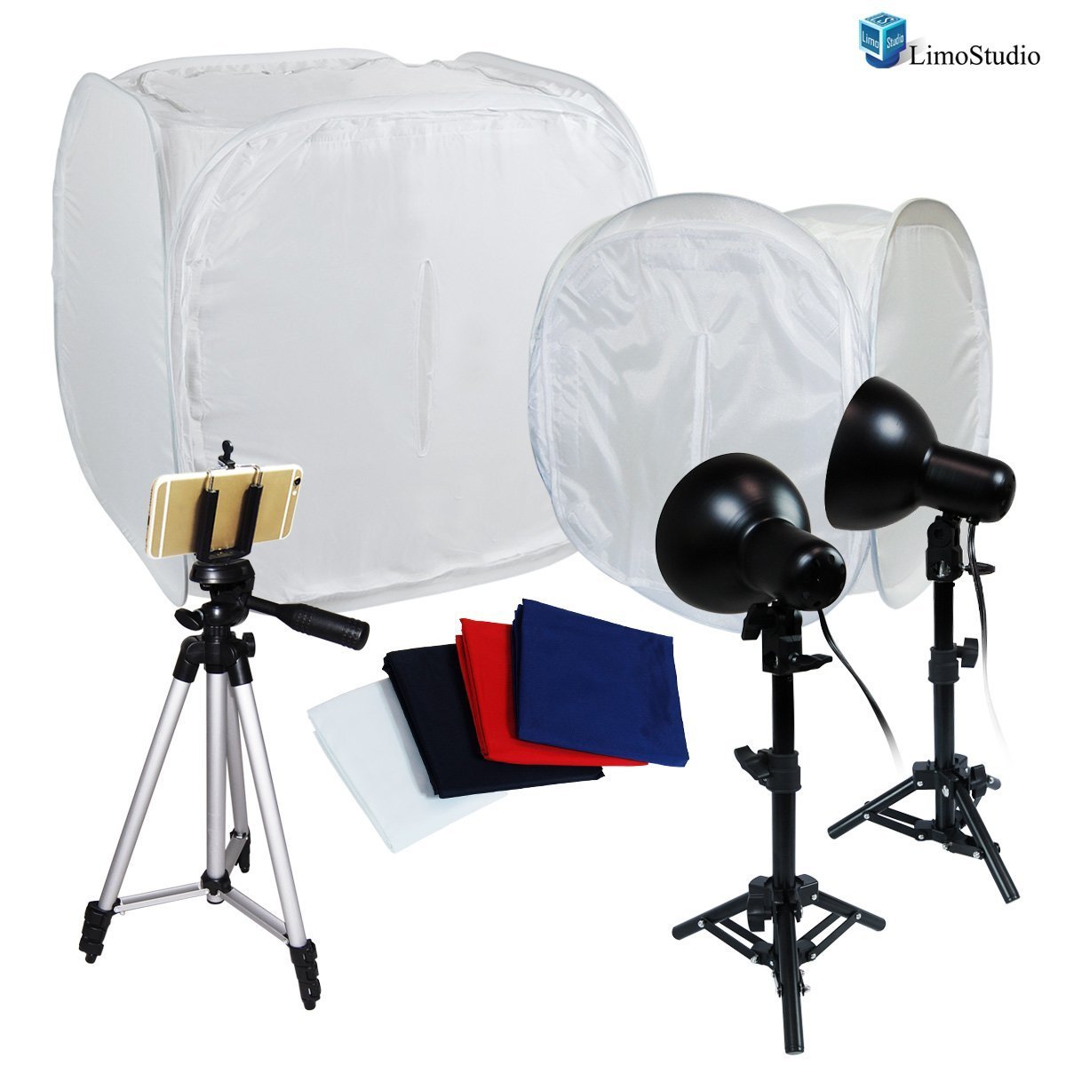 Table Top Photography 30" 12" Photo Tent Studio Kit, Portable Studio Lighitng Kit, Agg1207
