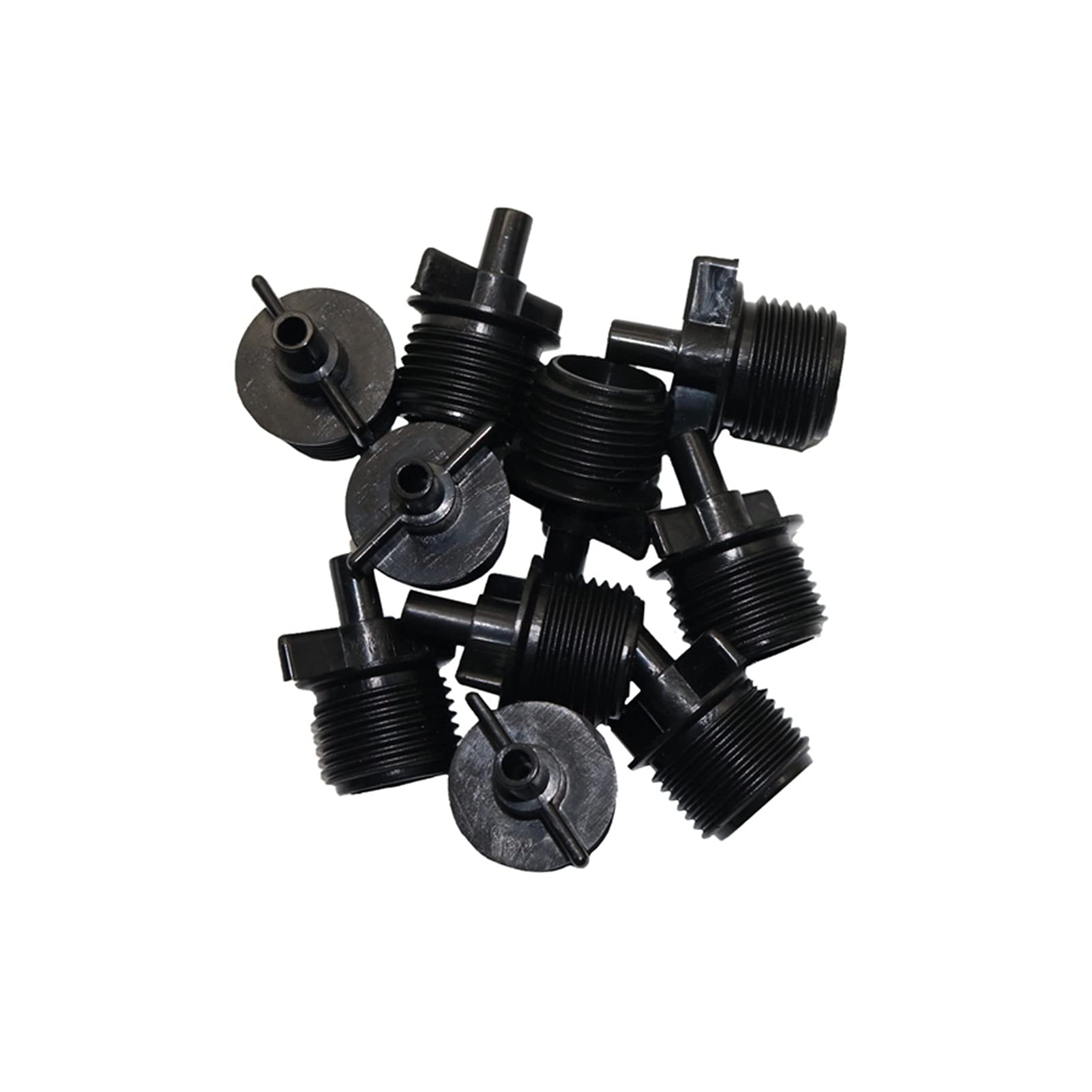 Adaptateur de connecteur de tuyau 1/2" anti-fuite avec 6 buses d'atomisation de jardin