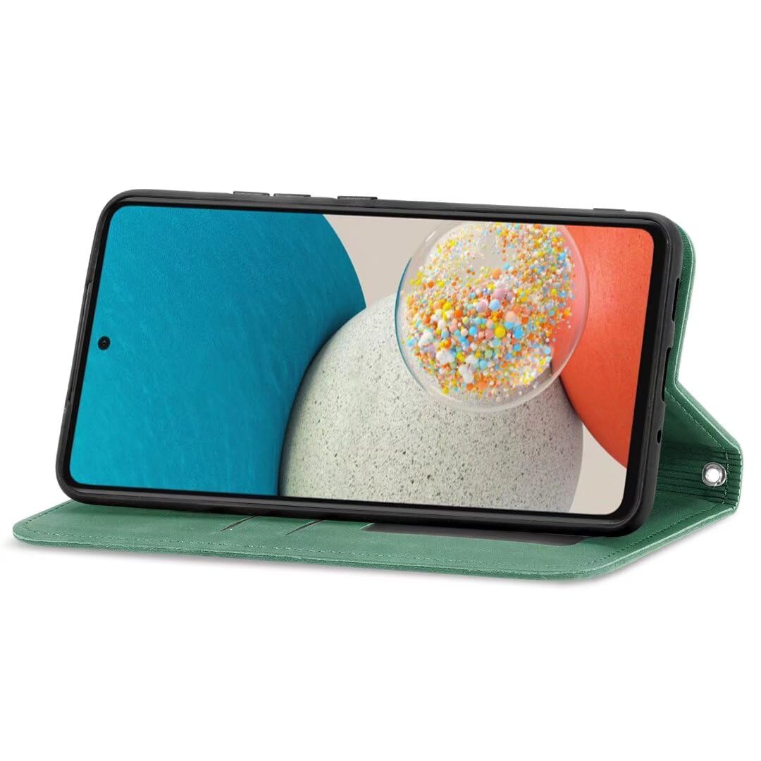 Bnvdfre for Motorola Moto E13 Case Flip Phone Cover PU Leather Shockproof Card Holder Magnetic Stand Protective Wallet Case for Motorola Moto E13 - Image 3