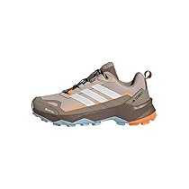 adidas Donna Terrex Skychaser AX5 Gore-Tex Hiking Shoes, Wonder Taupe, off White, Glow Blue, 41 1, 3 EU