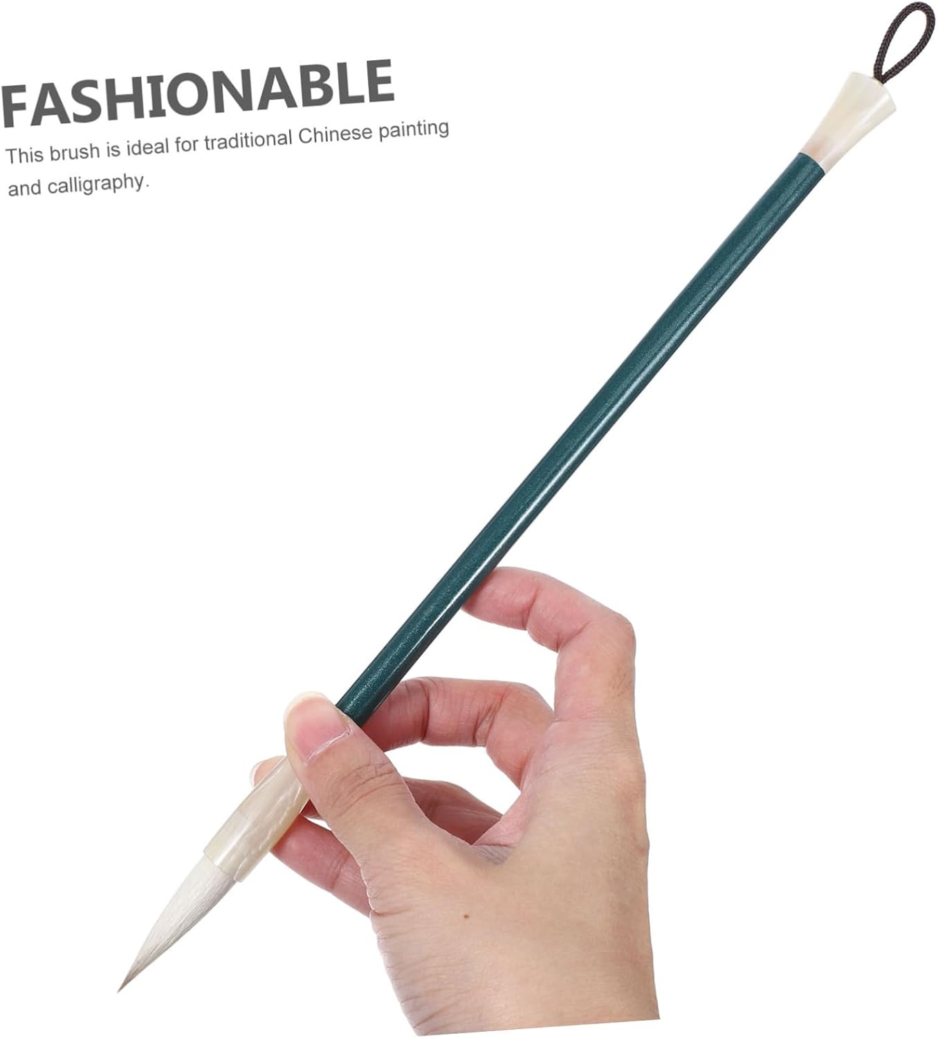 LIFKOME Chinese Calligraphy Brush Blend for Sumi Painting Drawing Calligraphy for Beginners Students Even Ink Flow for Smooth Writing