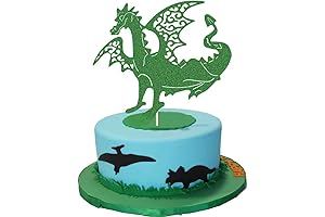Dragon Cake Topper, Dinosaur Birthday Party Cake Decor