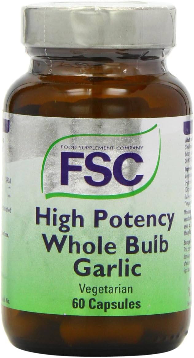 FSC Whole Bulb Garlic 60 Vegicapsules