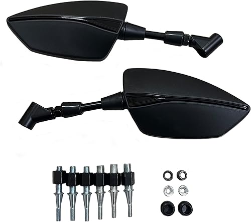 Espejos laterales para Benelli TRK502 TRK502X TRK251 TRK 502 502X 251 espejos retrovisores laterales para motocicleta (color negro)