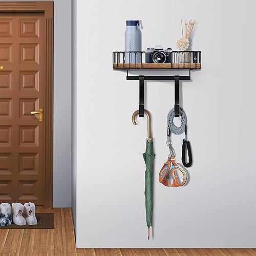 Miniatura 7 de TJ.MOREE Soporte para tabla de planchar de metal para montaje en pared, para plancha y tabla de planchar, decoración de cuarto de servicio y