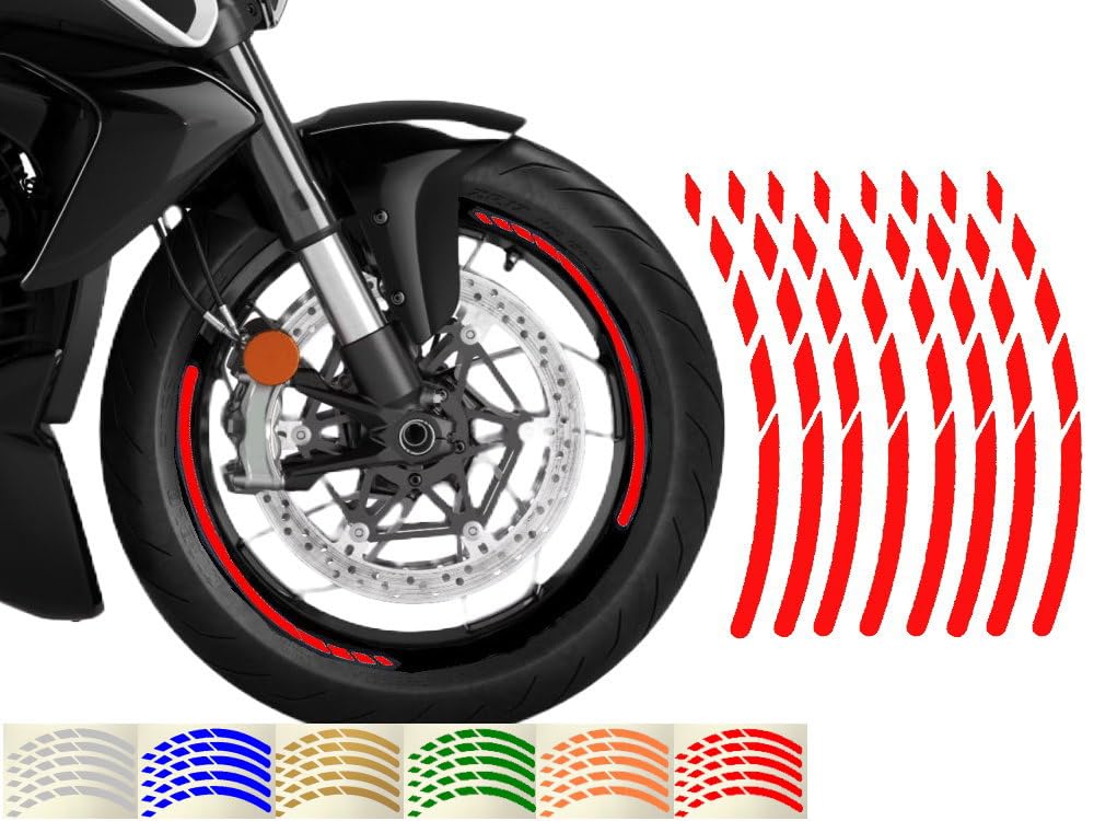 Amazon | A.P.O(ｴｰﾋﾟｰｵｰ) ネイキッドスタイル リムライン (赤