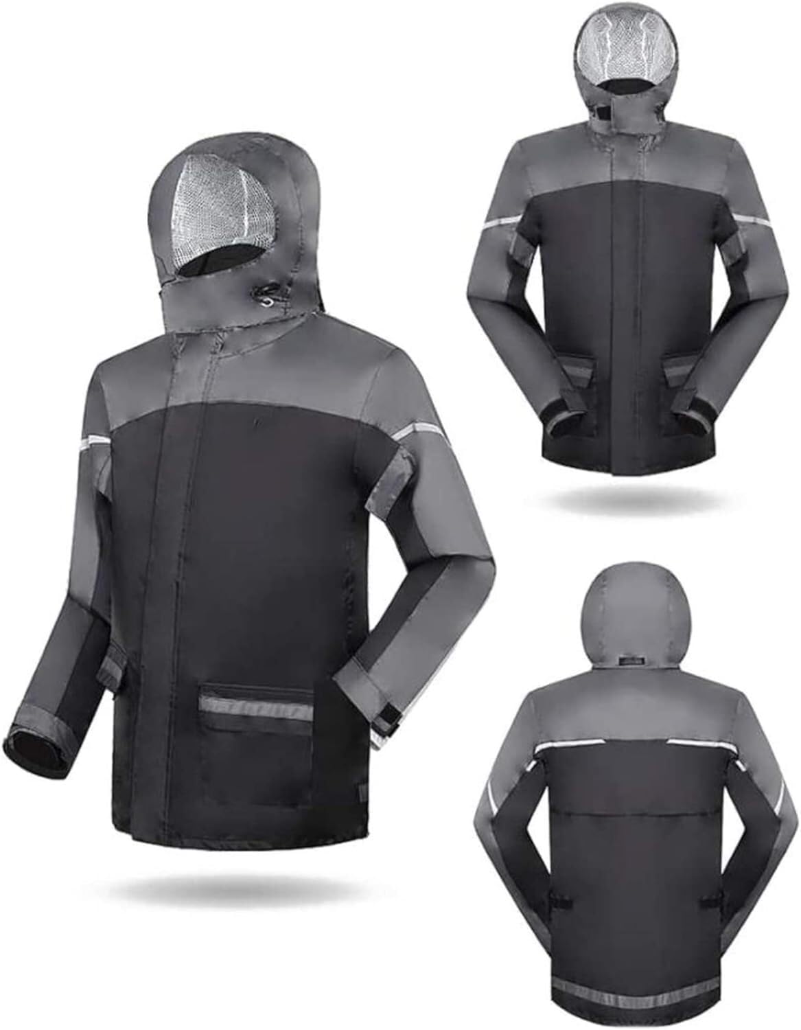 Veste de pluie pliable et légère contre les intempéries du travail