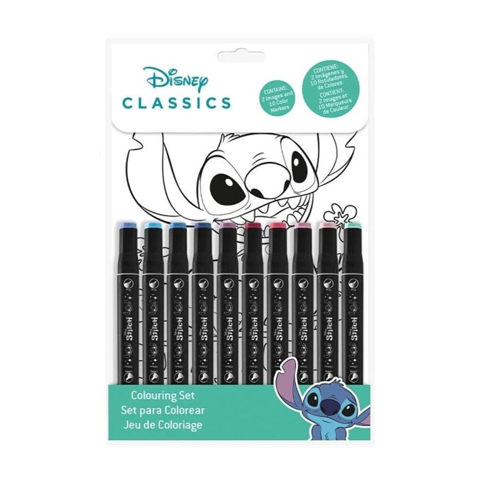 Stitch KL87727 Colouring Set, Colour
