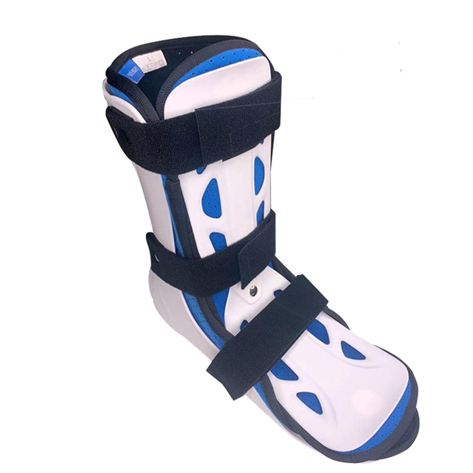Férula Nocturna para Fascitis Plantar, Soporte De Tobillo, Ortesis, Férula con Placa De Protección Frontal para Lesiones De Tobillo Y Pie, Esguince, Fractura, Derecha, L